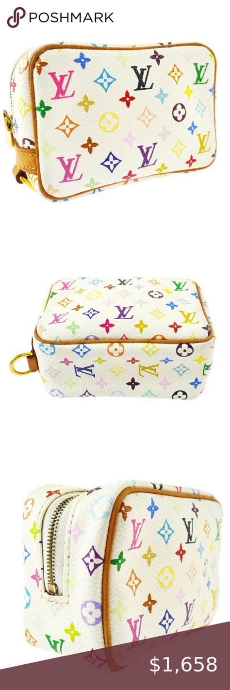 louis vuitton trousse wapity|LOUIS VUITTON Monogram Multicolor Trousse Wapity White .